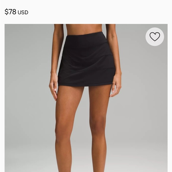 Lululemon pace revival short Women's skort - Picture 3 of 3